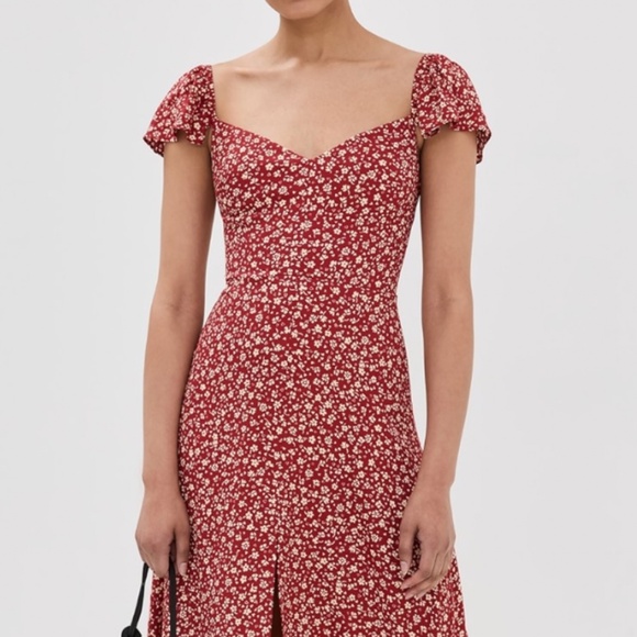 Reformation Baxley Dress - Last Tango EUC - Picture 2 of 10